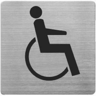 Aluminijumski piktogram samolepljivi - mesto za invalide