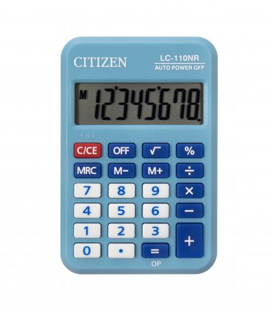 Kalkulator Citizen LC-110N, kolor, 8 cifara